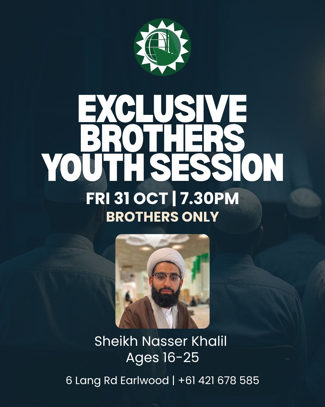 EXCLUSIVE BROTHERS YOUTH EVENT – FRI 31 OCT 2025