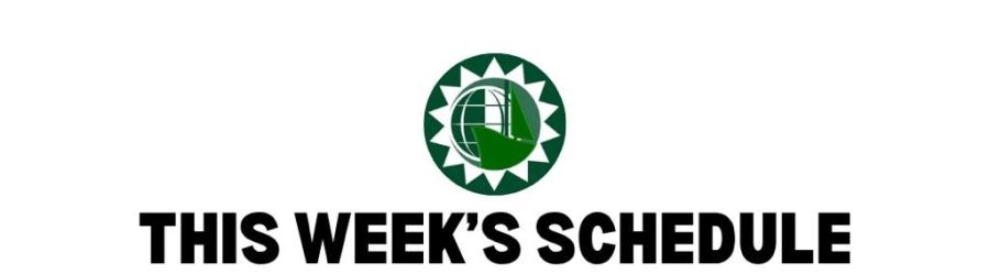 This Week’s Schedule