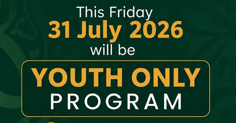Friday Youth Program Only!